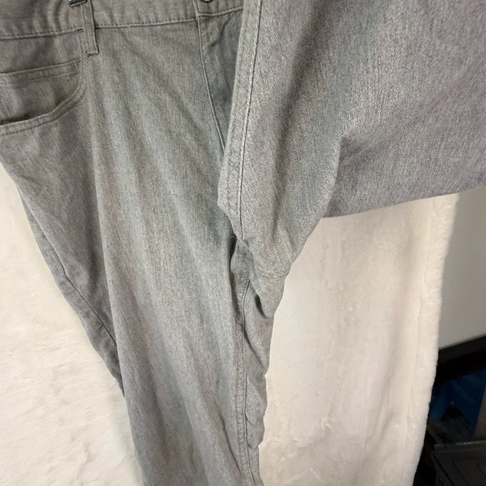 Alfani Mens Dress pants trousers Alfani Men’s Gray Stretch Cotton Pants size 38